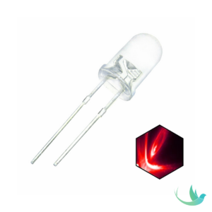 F5 5mm Crvena LED Dioda